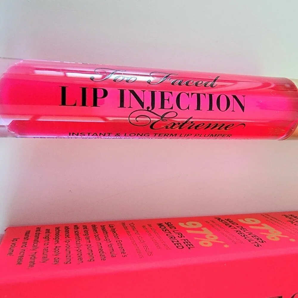 TOO FACED Lip Injection Extreme Plumper Pink Punch New In Box